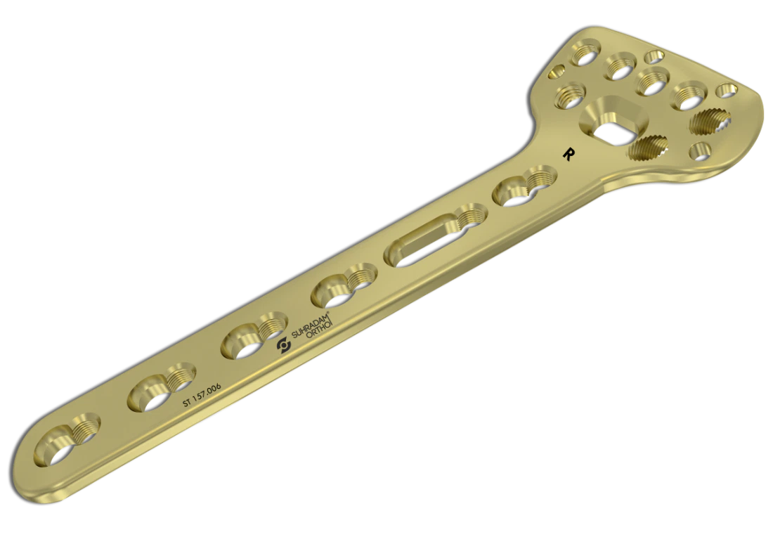 2.7/3.5 mm LCP Peri-LOC Wide Volar Distal Radius Plate product image